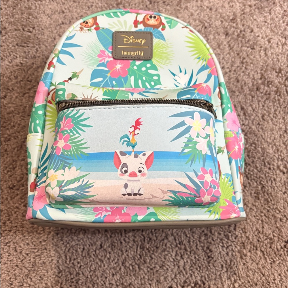 Loungefly Disney Tropical Floral Kids Backpack